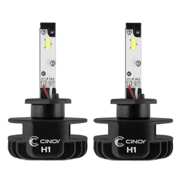 Par de Lâmpadas Automotiva Super LED Plus H1 32W 6.500K CINOY-YN-LSH1P