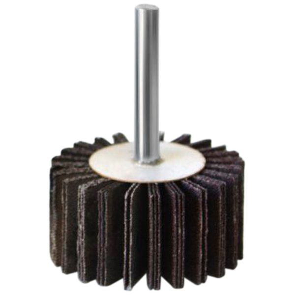 Mini Roda de Lixa 25 x 50mm com Haste 1/4 Pol. Grão 320 com 10 Unidades CONVERTEX-2010000009109