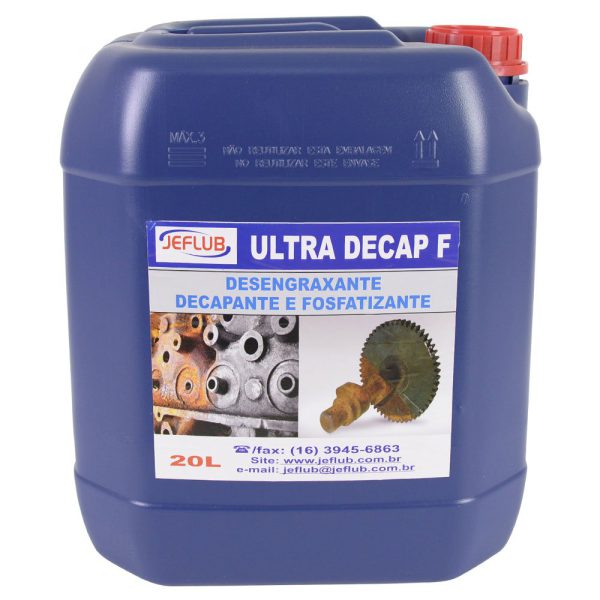 Desengraxante Decapante Fosfatizante Ultra Decap F 20 Litros JEFLUB-830000002133