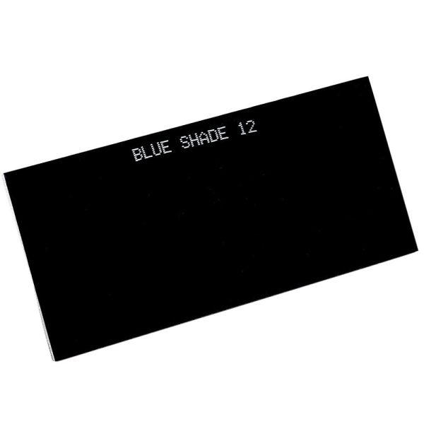 Lente de Solda Azul 108 x 50 mm Tonalidade 12 para Máscaras BLUE SHADE-10273