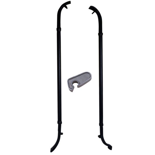Conjunto Espátulas Truck Preta para Montar e Desmontar Pneus sem Câmara FORTG-CAR-54/PRETO
