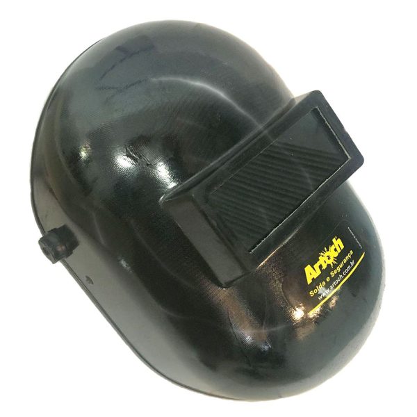 Máscara de Solda WH 7003 Celeron Visor Fixo Ton. 12 com Catraca e Carneira ARTOCH-7180C