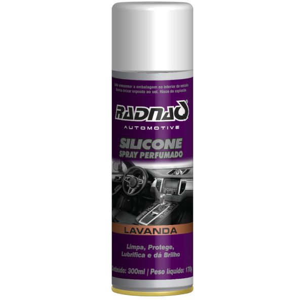 Silicone Spray Perfumado Lavanda 300ml/ 170g RADNAQ-RQ6231-01