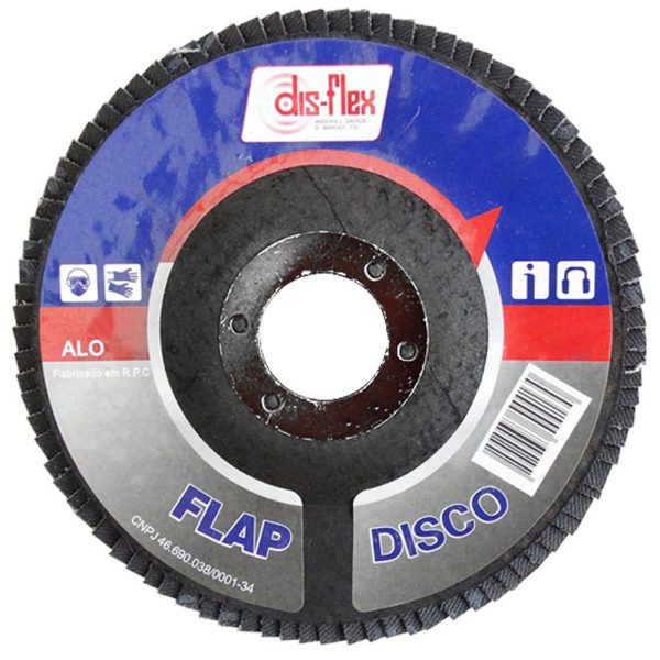 Disco Flap Performance Grão 120 115 x 22mm DISFLEX-09020