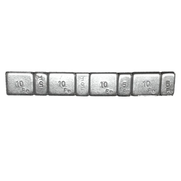 Contrapeso Adesivo de Aço 66ZN 5g/10g Baixo 60g com 50 Unidades JEDAL-366160Z