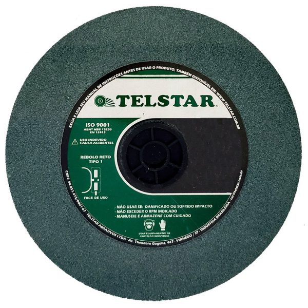 Rebolo Reto T1 GC100 6 x 3/4 x 1.1/4 Pol. TELSTAR-308008