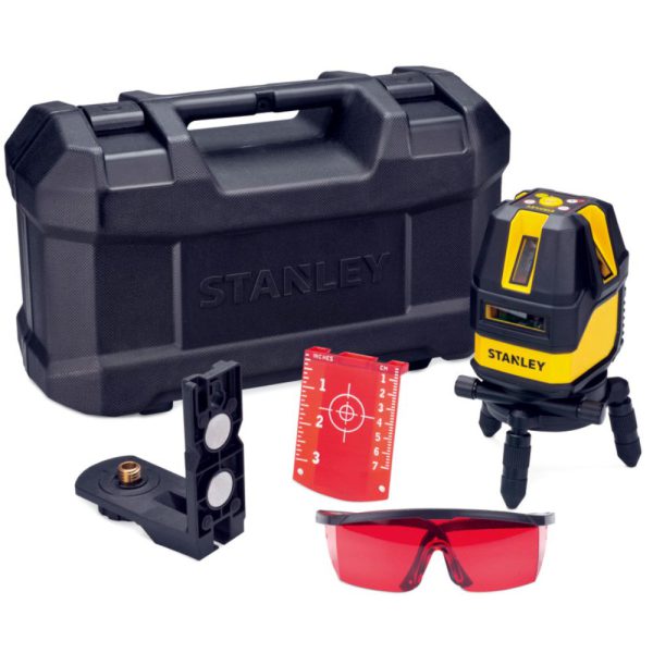 Nivelador a Laser Multi-Linhas 10 Metros 4V x 1H com Maleta e Óculos STANLEY-STHT77512-LA