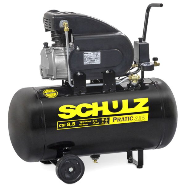 Motocompressor de Ar CSI 8,5 Pés 2HP 50L 220V SCHULZ-CSI85/50