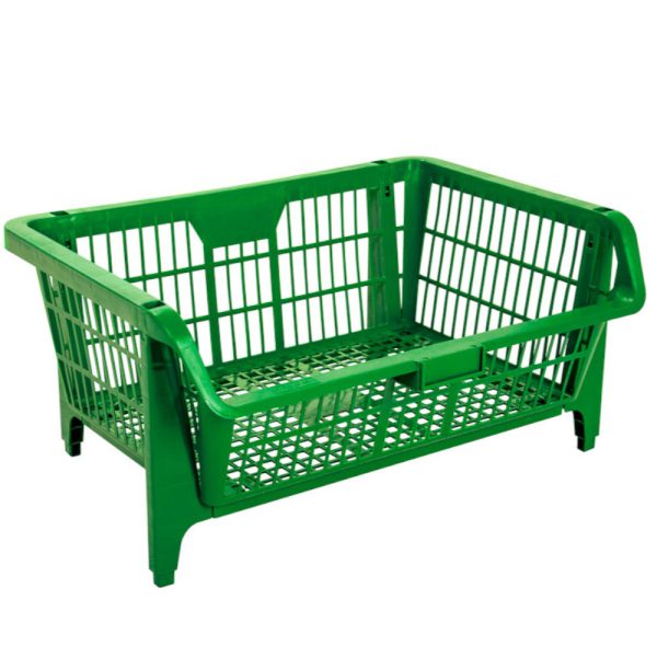 Cesto Expositor Prático Médio Verde PRESTO-42520