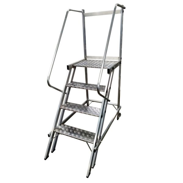 Escada Plataforma Trepadeira 03 Degraus 1m ESCALEVE-TRE-1,00