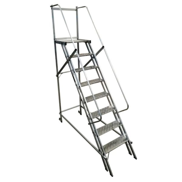 Escada Plataforma Trepadeira 07 Degraus 2m ESCALEVE-TRE-2,00