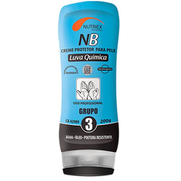 Creme Protetor para Pele Luva Química NB Grupo 3 200g NUTRIEX-9215773