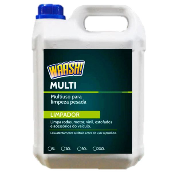 Detergente Multi Uso Waash 5 Litros RADIEX-ACQM-10004-5
