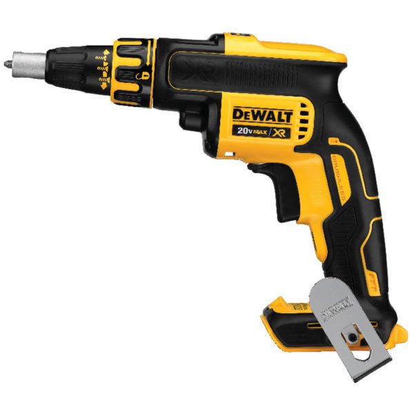 Parafusadeira Drywall Brushless 1/4 Pol. 20V sem Bateria DEWALT-DCF620B