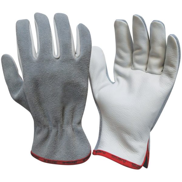 Luva de Vaqueta e Raspa Fit Tamanho 9,5 PLASTCOR-70030239