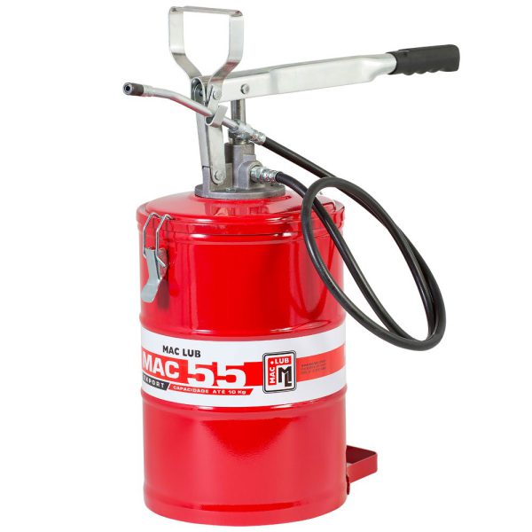 Engraxadeira Manual 10 Kg MAC-55 com Mangueira 1,30m MAC LUB-ML00551013EXPORT