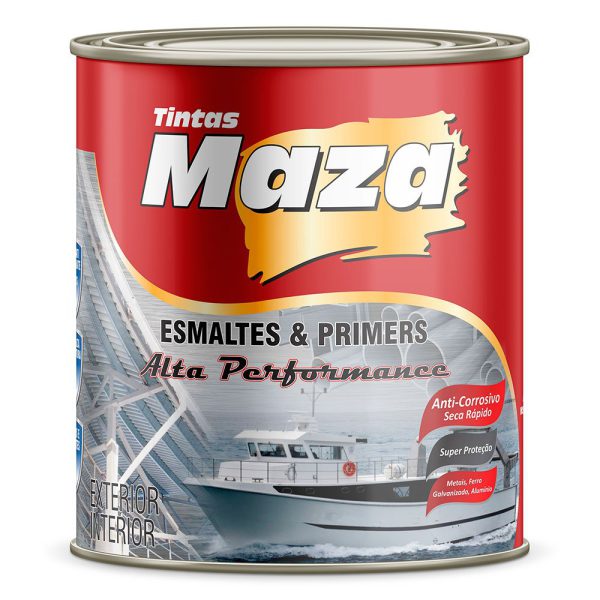 Primer Acabamento Anticorrosivo Branco 900ml MAZA-1319