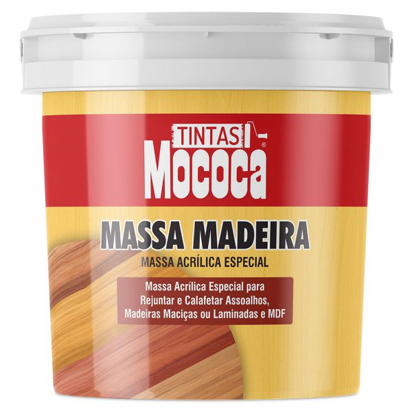 Massa para Madeira B.A 1,3 Kg Castanho MOCOCA-25754