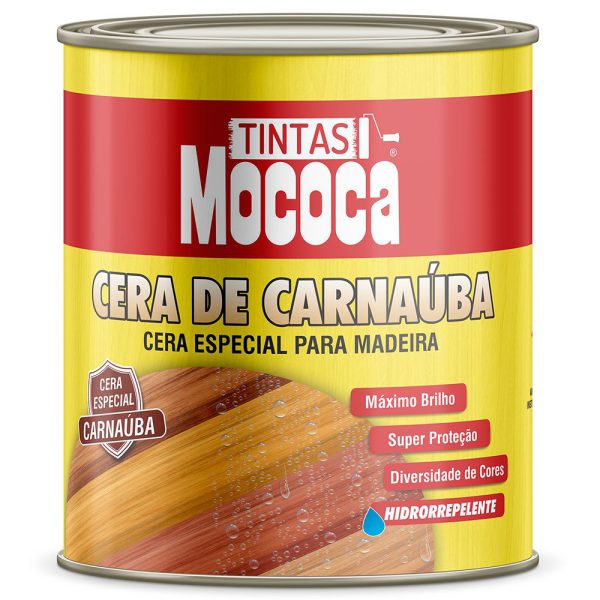 Cera de Carnaúba para Madeira Mogno 900ml MOCOCA-25114