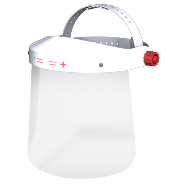 Protetor Facial Incolor Hospitalar Lavável Delta VALEPLAST-70003