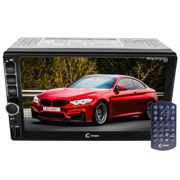 Rádio Multimídia MP5 LED 7 Pol. 45W com Espelhamento Android e IOS CINOY-YN-RAD71283