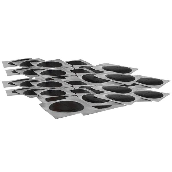 Remendo Preto V-1 Redondo 40mm para Câmaras de Ar 100 Unidades VULCAFLEX-1301