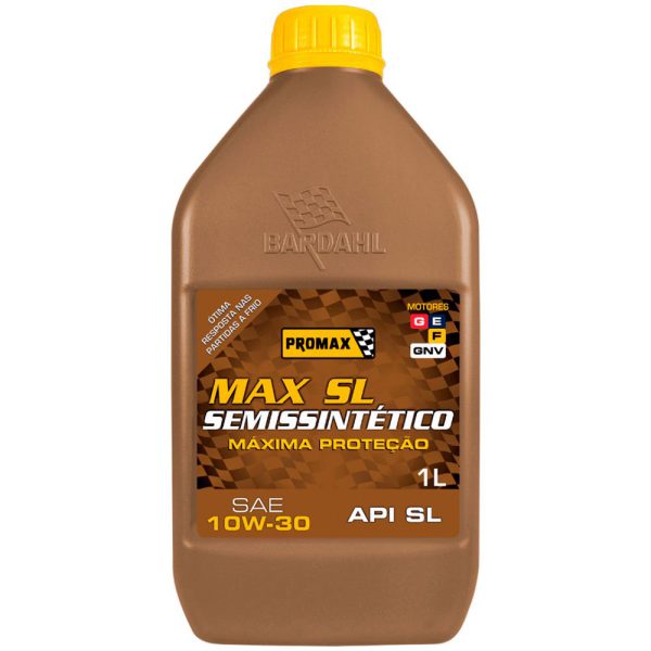 Óleo para Motor Semissintético Max SL 10W-30 1 Litro PROMAX-425983