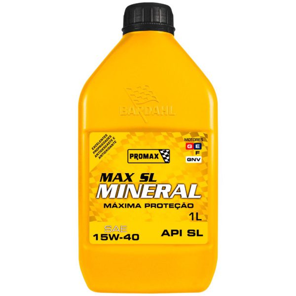 Óleo para Motor Max SL Mineral 15W-40 1 Litro PROMAX-424983