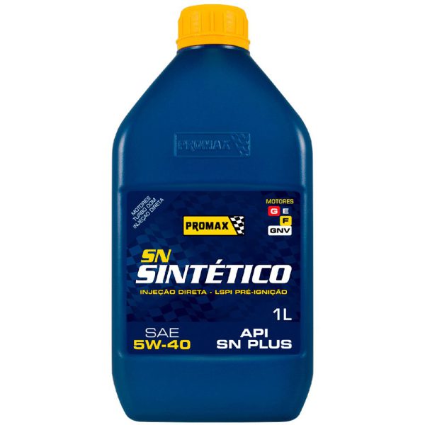 Óleo para Motor SN Sintético 5W-40 1 Litro PROMAX-430483
