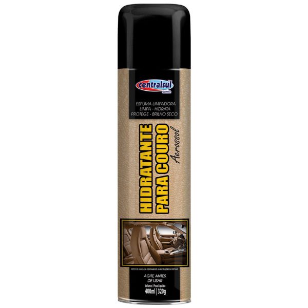 Hidratante para Couro Aerossol 400 ml CENTRALSUL-000644-0