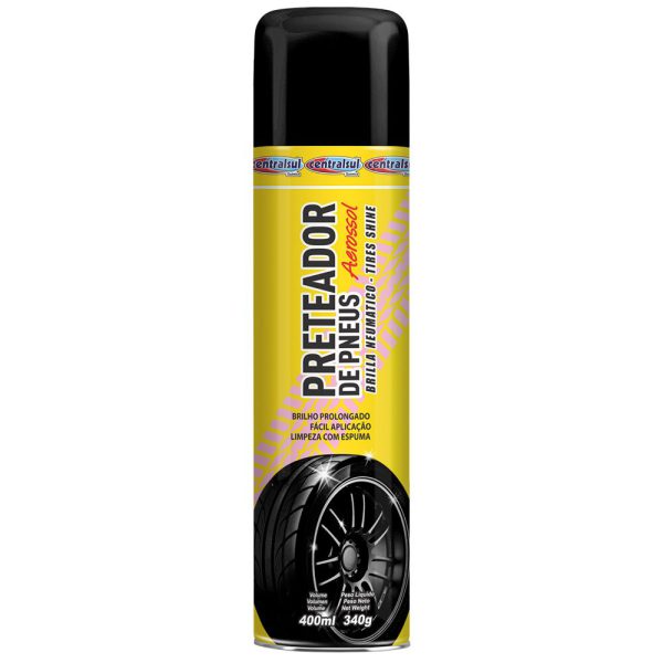 Preteador de Pneus Aerossol 400ml CENTRALSUL-000966-0