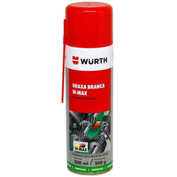 Graxa Branca em Spray W Max 300ml/200g WURTH-0893880031