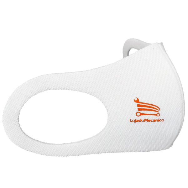 Máscara Respiratória de Tecido Extra Dupla Lavável Branca 1012 HT-1012