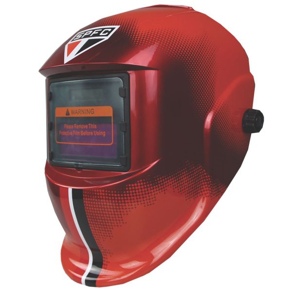 Máscara de Solda Automática Tonalidade 11 Fixa São Paulo FC TITANIUM-5523