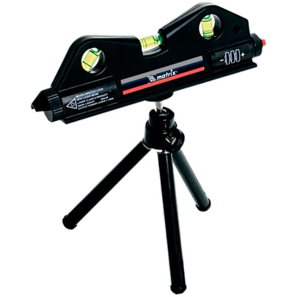 Nível a Laser Magnético 3 Bolhas com Tripé MTX-350209
