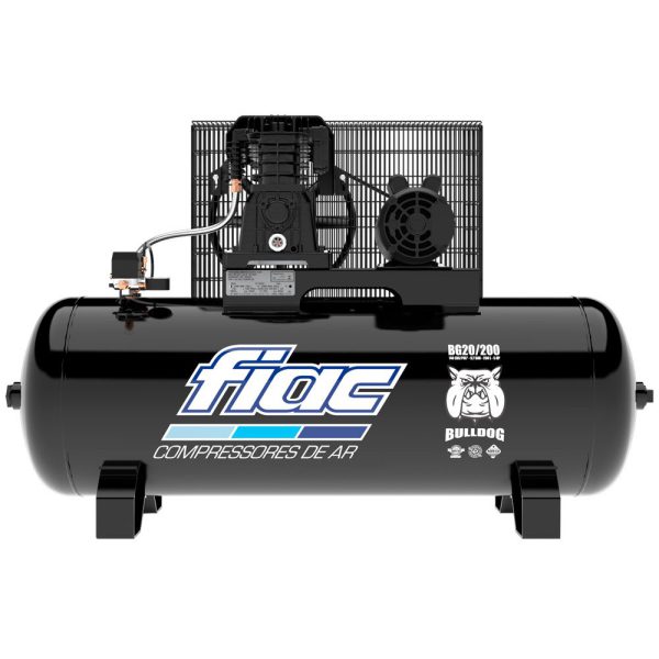 Compressor de Ar Bulldog 5HP 20 Pés 200L 140 PSI 220/380V - Trifásico FIAC-8975703049