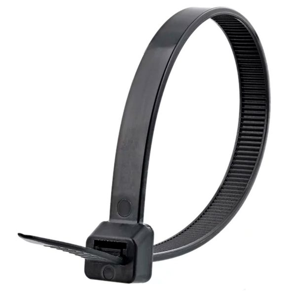Abraçadeira de Nylon Preta 300 x 3,6 mm 100 Unidades FERRARI-AFF3170022