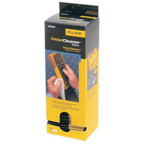 Lenços Desengraxante MeterCleaner 50 Unidades MC50 FLUKE-2092300