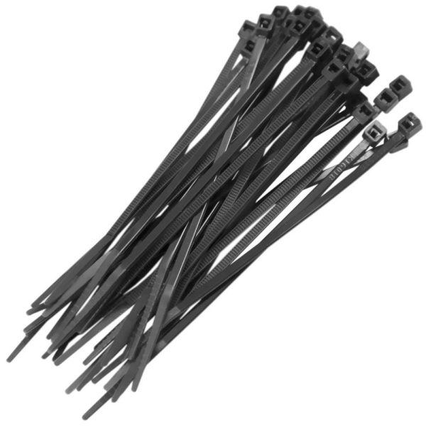 Abraçadeira de Nylon Preta 3,6 x 200 mm 100 Unidades BEMFIXA-9115