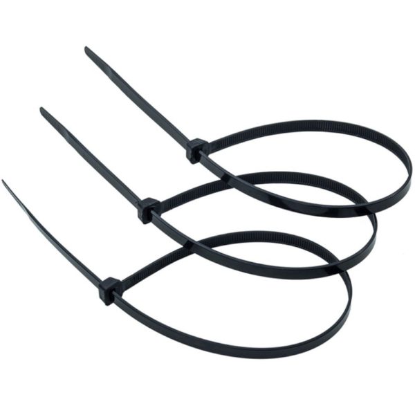 Abraçadeira de Nylon Preta 7,6 x 400 mm com 50 Unidades THOMPSON-786