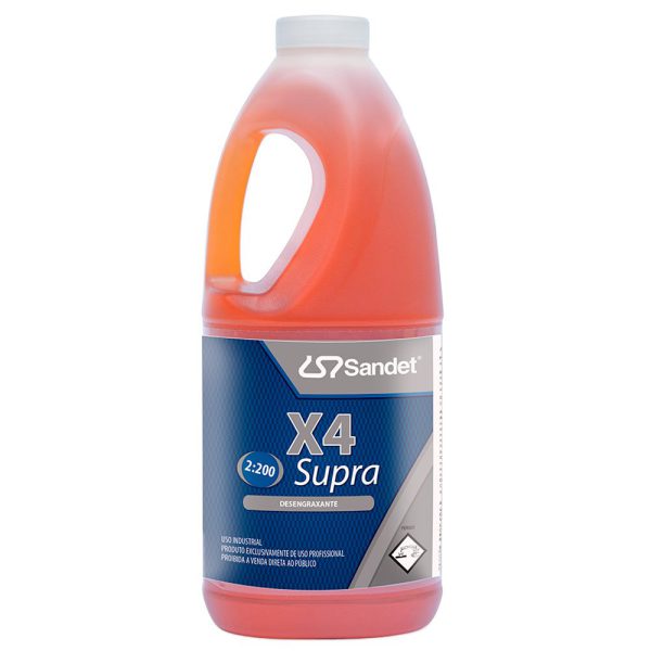 Detergente Desincrustante Alcalino X4 Supra 2 Litros SANDET-10200111