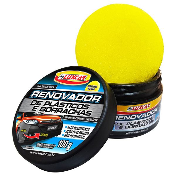 Renovador de Plásticos e Borrachas 100g LUXCAR-4770