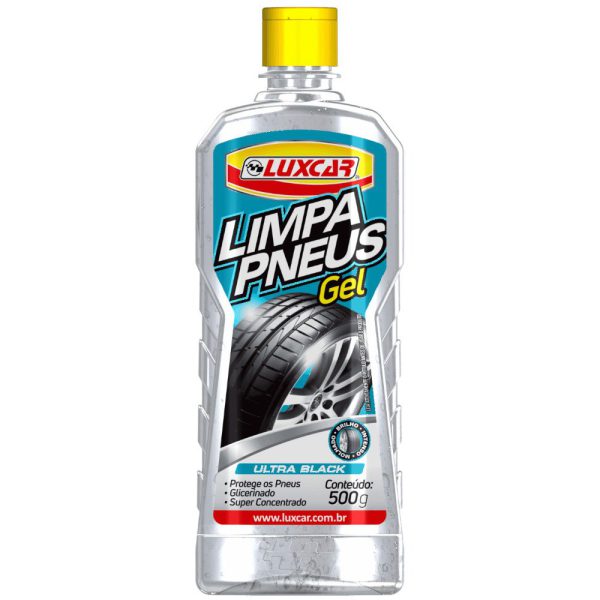 Limpa Pneu Gel Ultra Black 500g LUXCAR-4781
