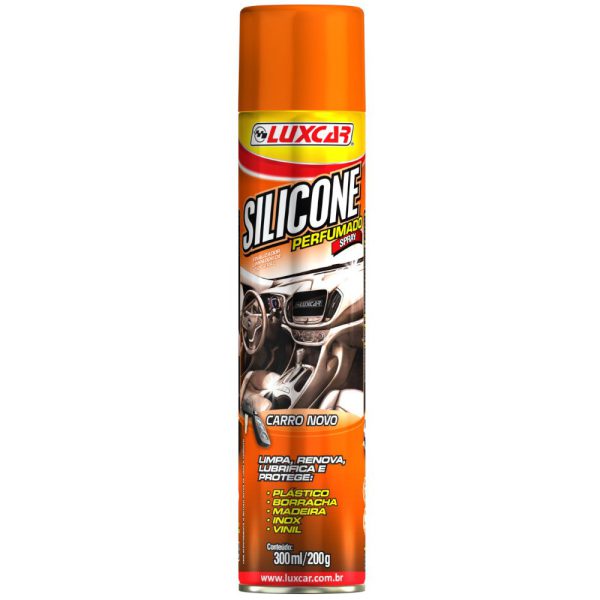 Silicone Spray Perfumado Carro Novo 300ml/ 200g LUXCAR-2575