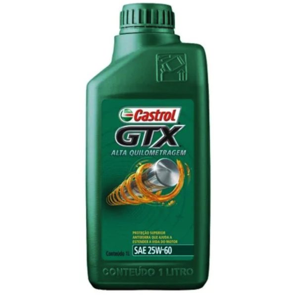 Óleo Lubrificante GTX Alta Quilometragem 25W60 1 Litro CASTROL-3380148