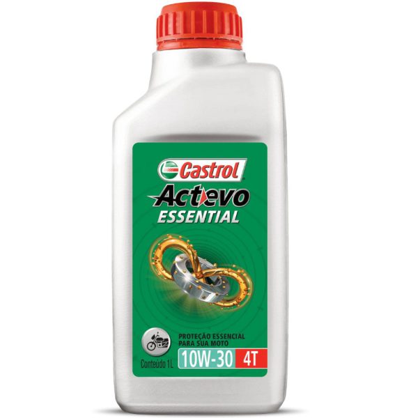 Óleo Lubrificante Essential Actevo 4T 10W30 1 Litro para Motos CASTROL-3425150
