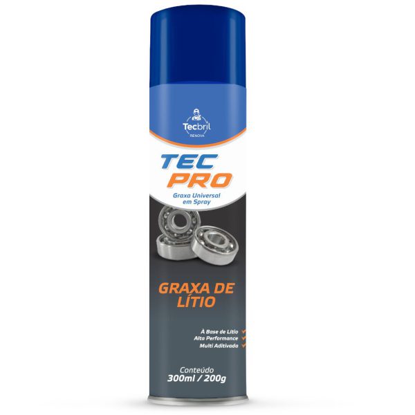 Graxa de Lítio Branca 300ml/200g TECBRIL-5920176