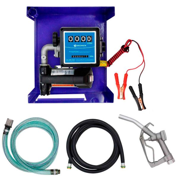 Kit Bomba de Abastecimento 40L/M 155W 12V para Diesel BREMEN-8830