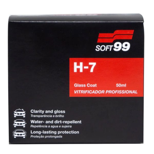 Kit Vitrificador H-7 Glass Coat 50ml SOFT99-10297