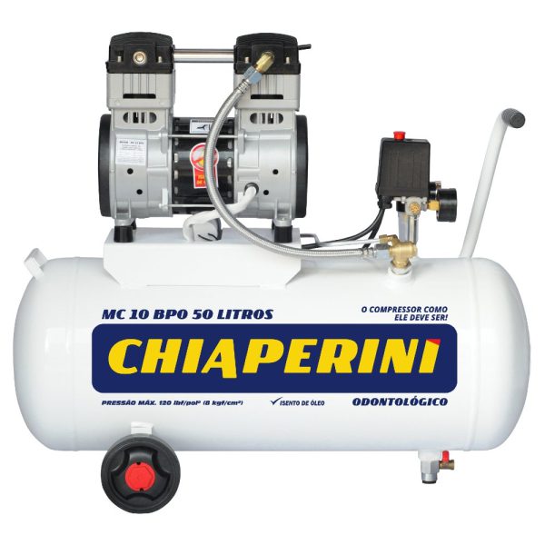 Motocompressor Odontológico RCH 2HP 10 Pés 50L 220V CHIAPERINI-10-BPO-RCH